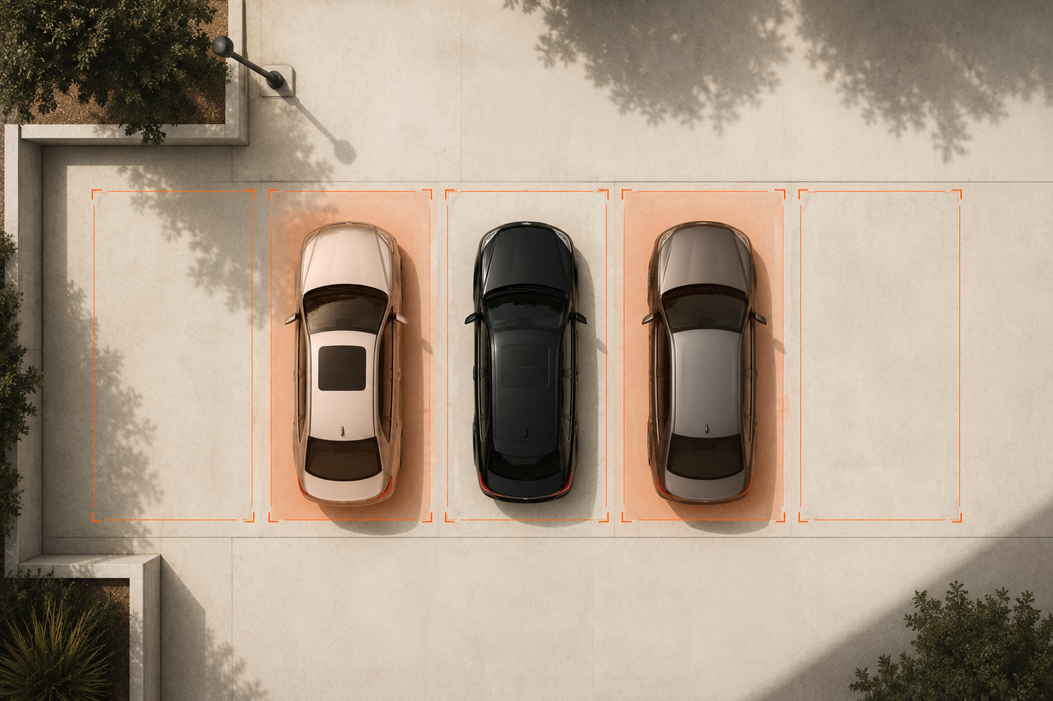 Parkr — real-time parking-lot management (CV)